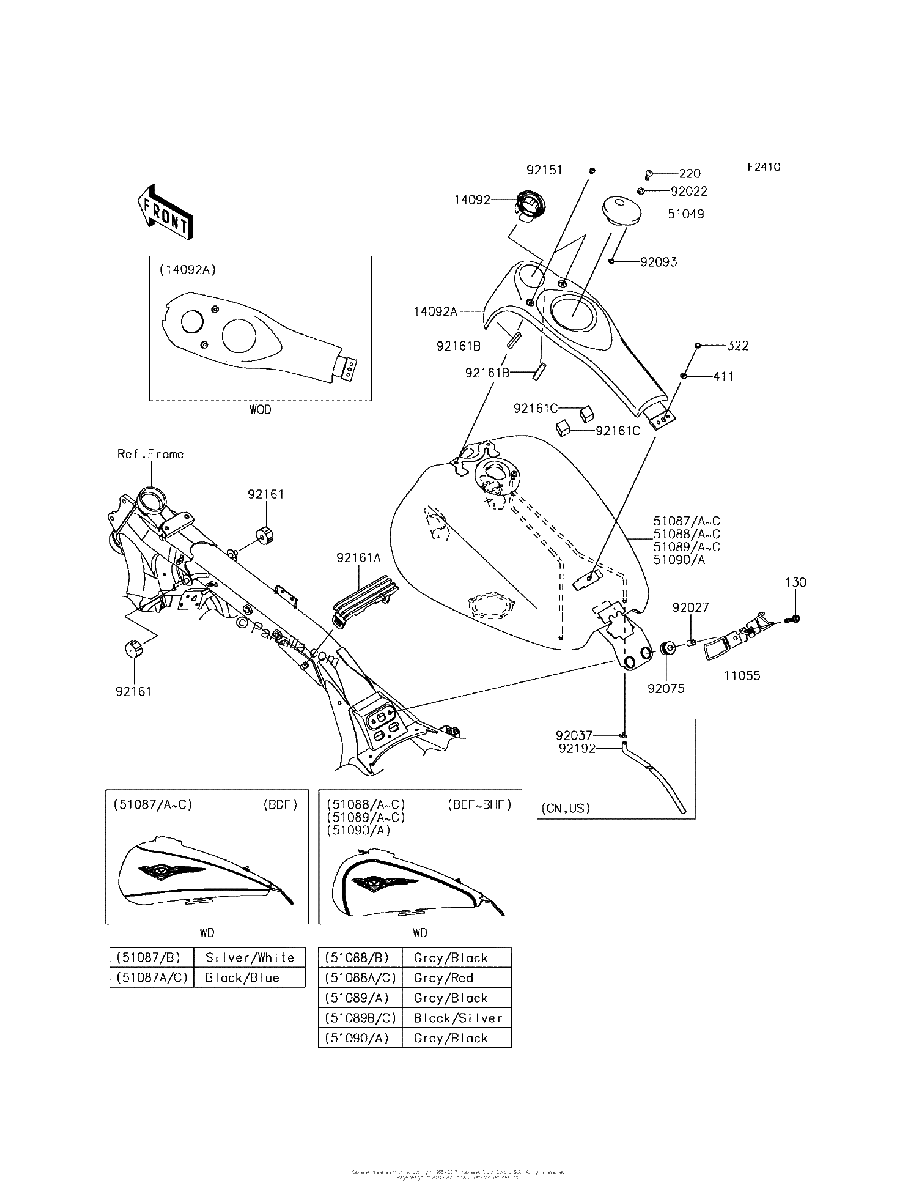 Diagrama de FUEL TANK