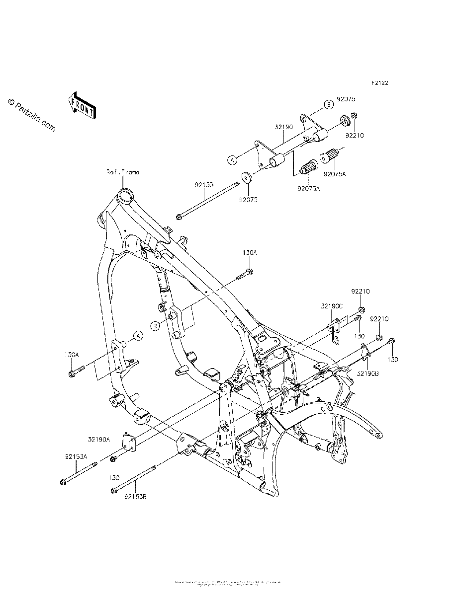 Diagrama de ENGINE MOUNT