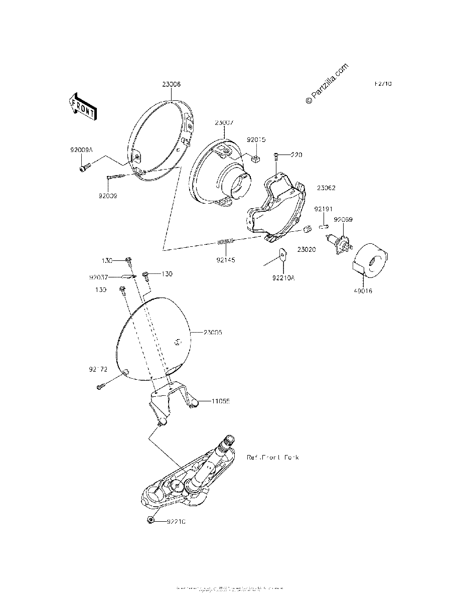 Diagrama de HEADLIGHT S