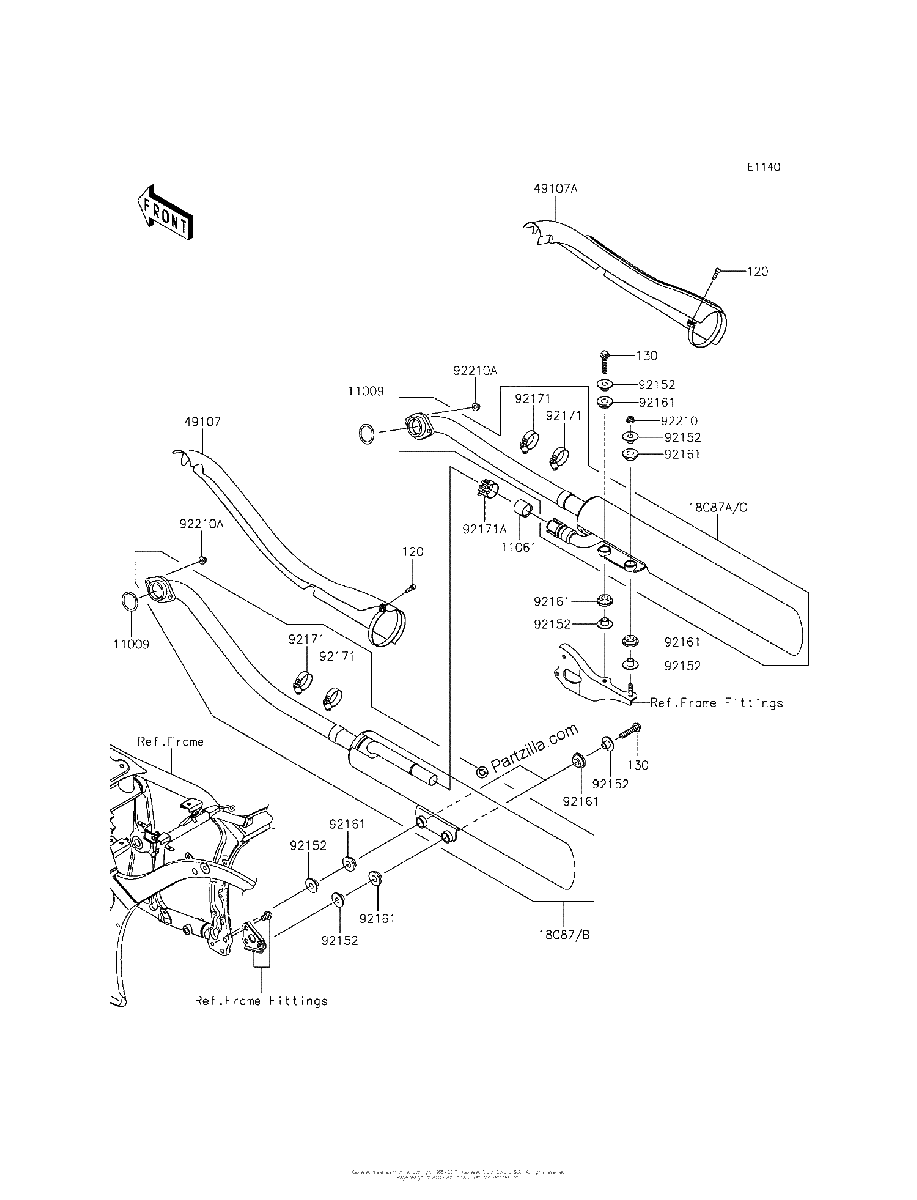 Diagrama de MUFFLER S