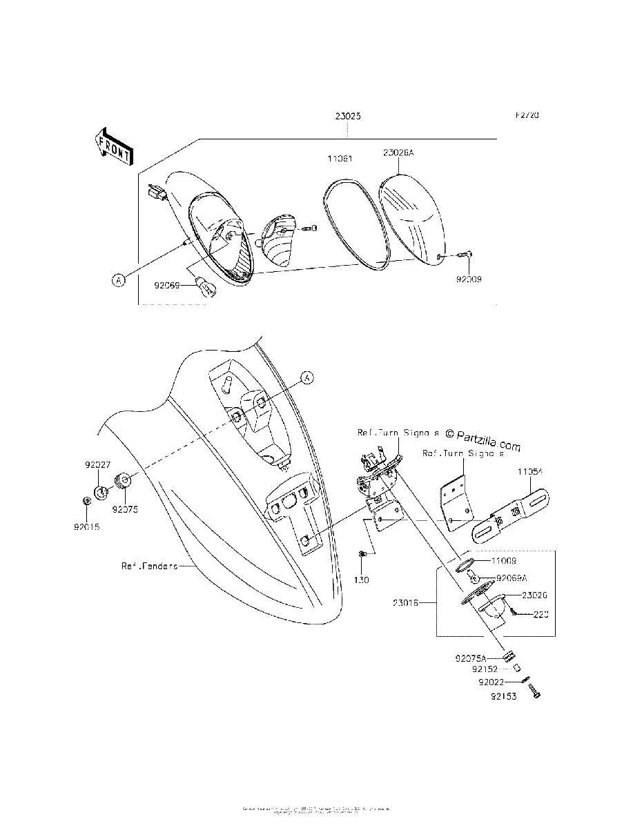 Diagrama de TAILLIGHT S
