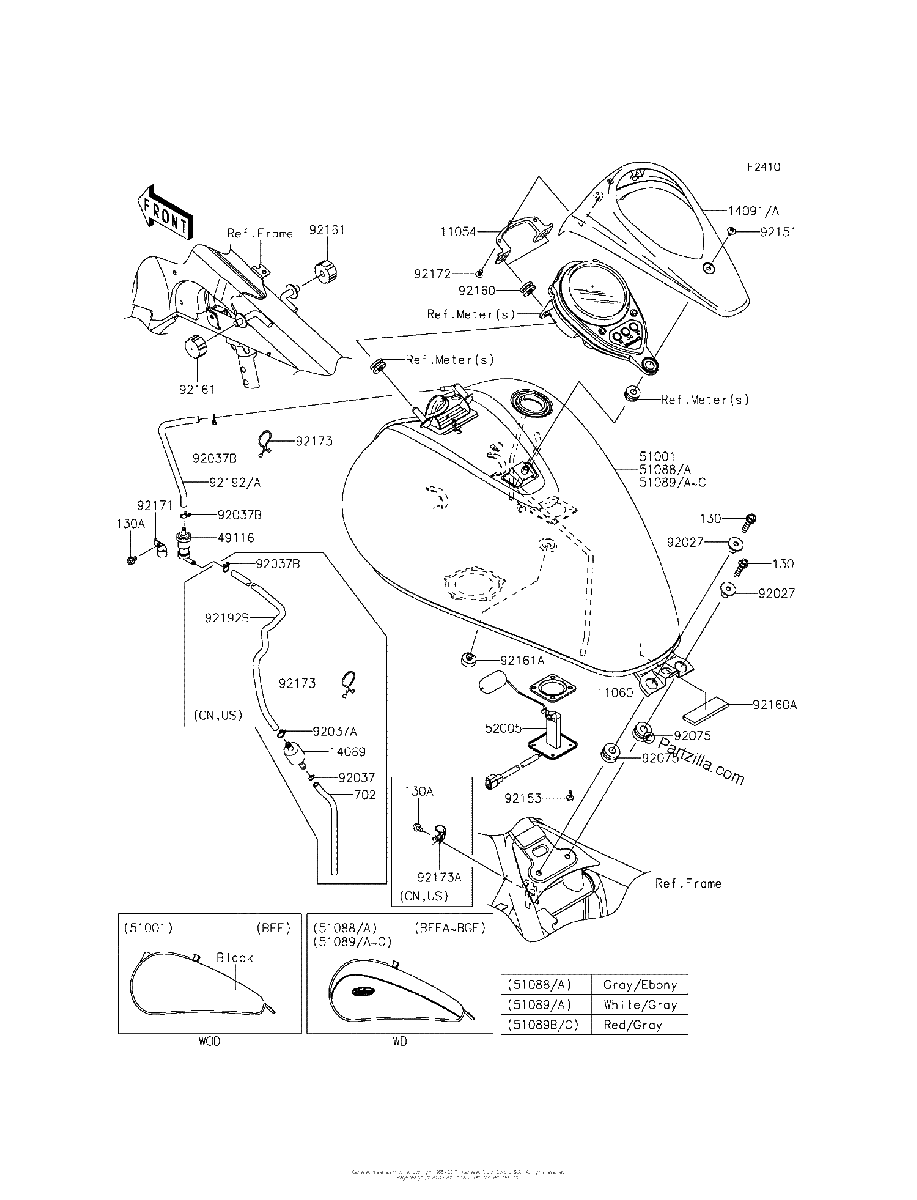 Diagrama de FUEL TANK