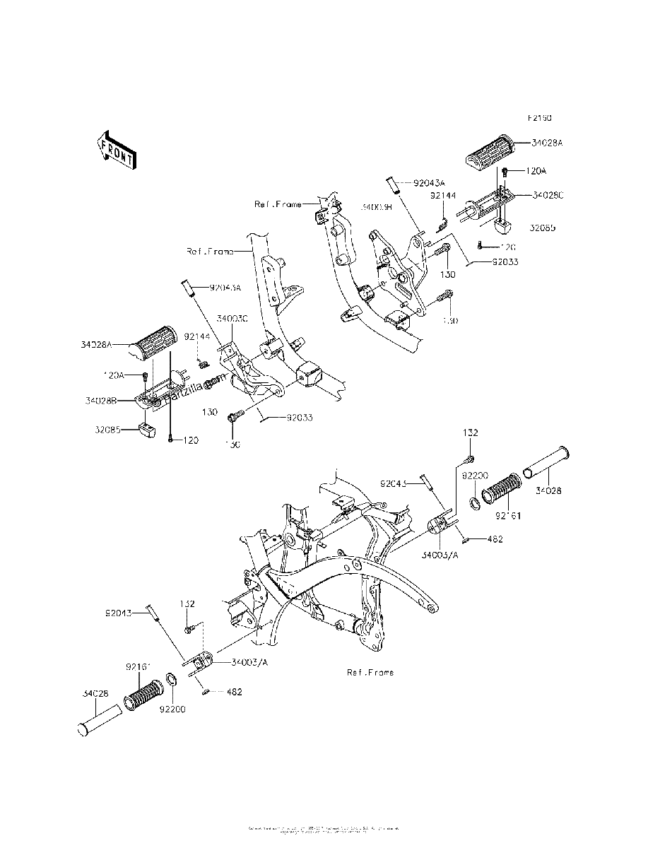 Diagrama de FOOTRESTS