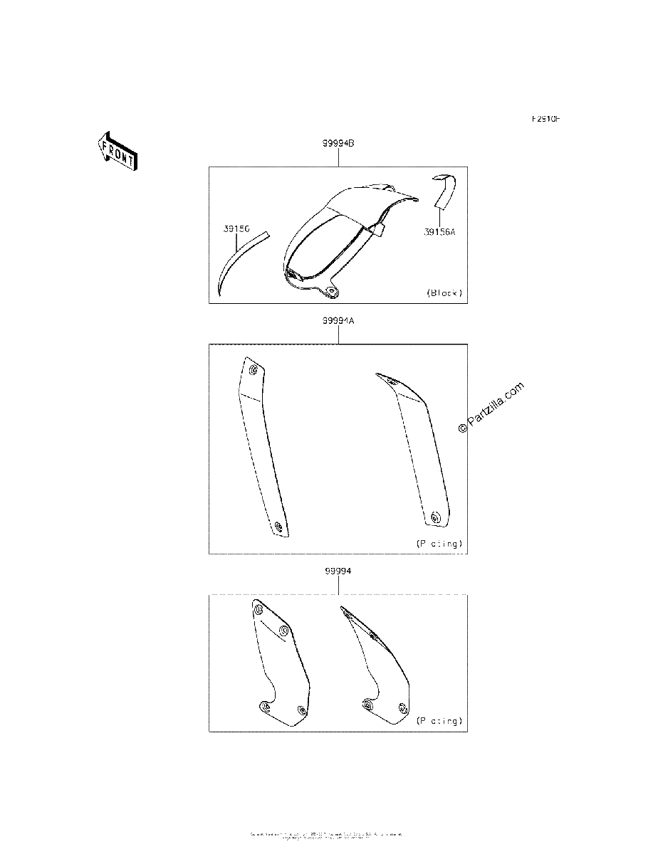 Diagrama de ACCESSORY OUTER COVER