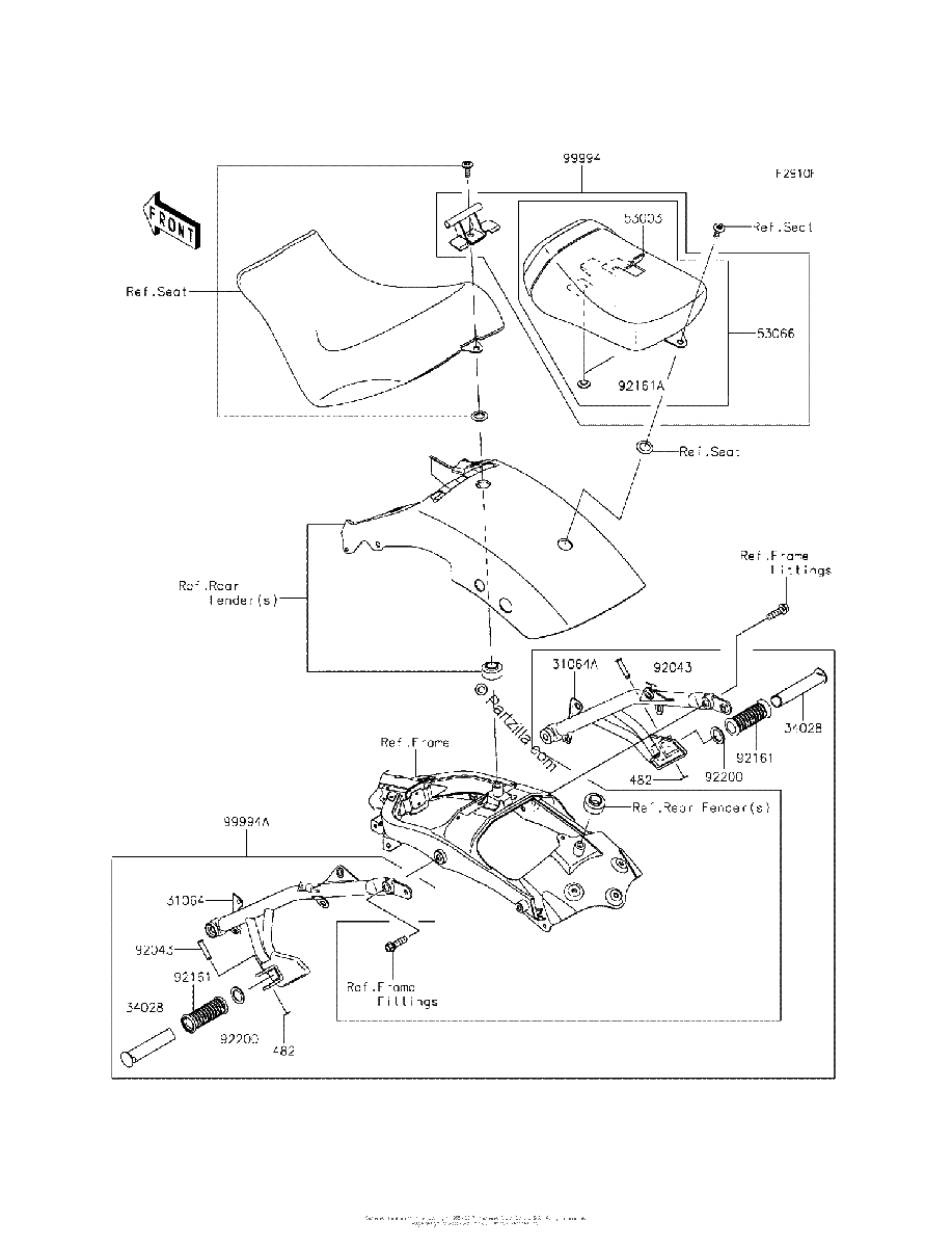Diagrama de ACCESSORY PASSENGER SEAT