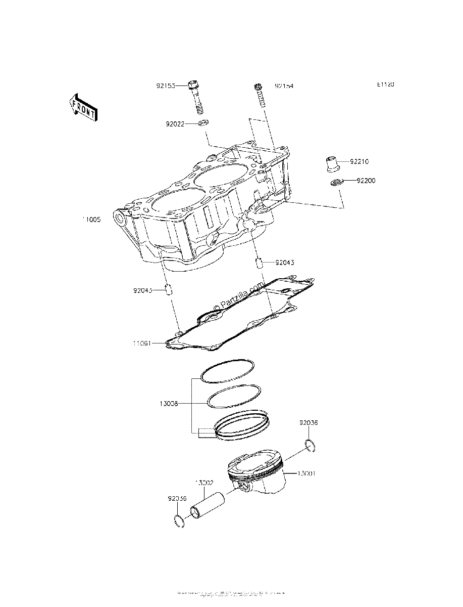 Diagrama de CYLINDER PISTON S
