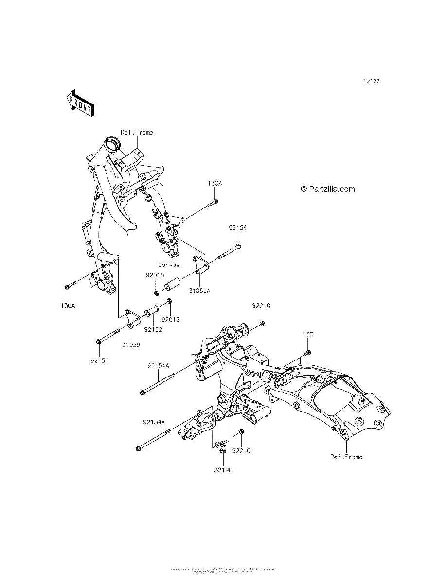 Diagrama de ENGINE MOUNT