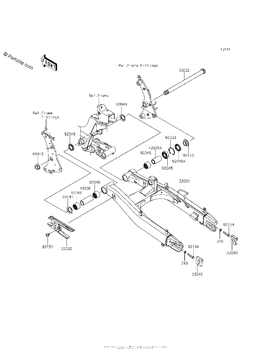 Diagrama de SWINGARM