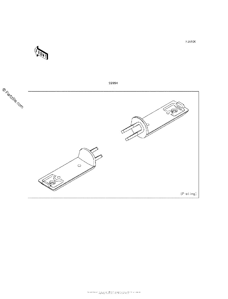 Diagrama de ACCESSORY FOOT PEG