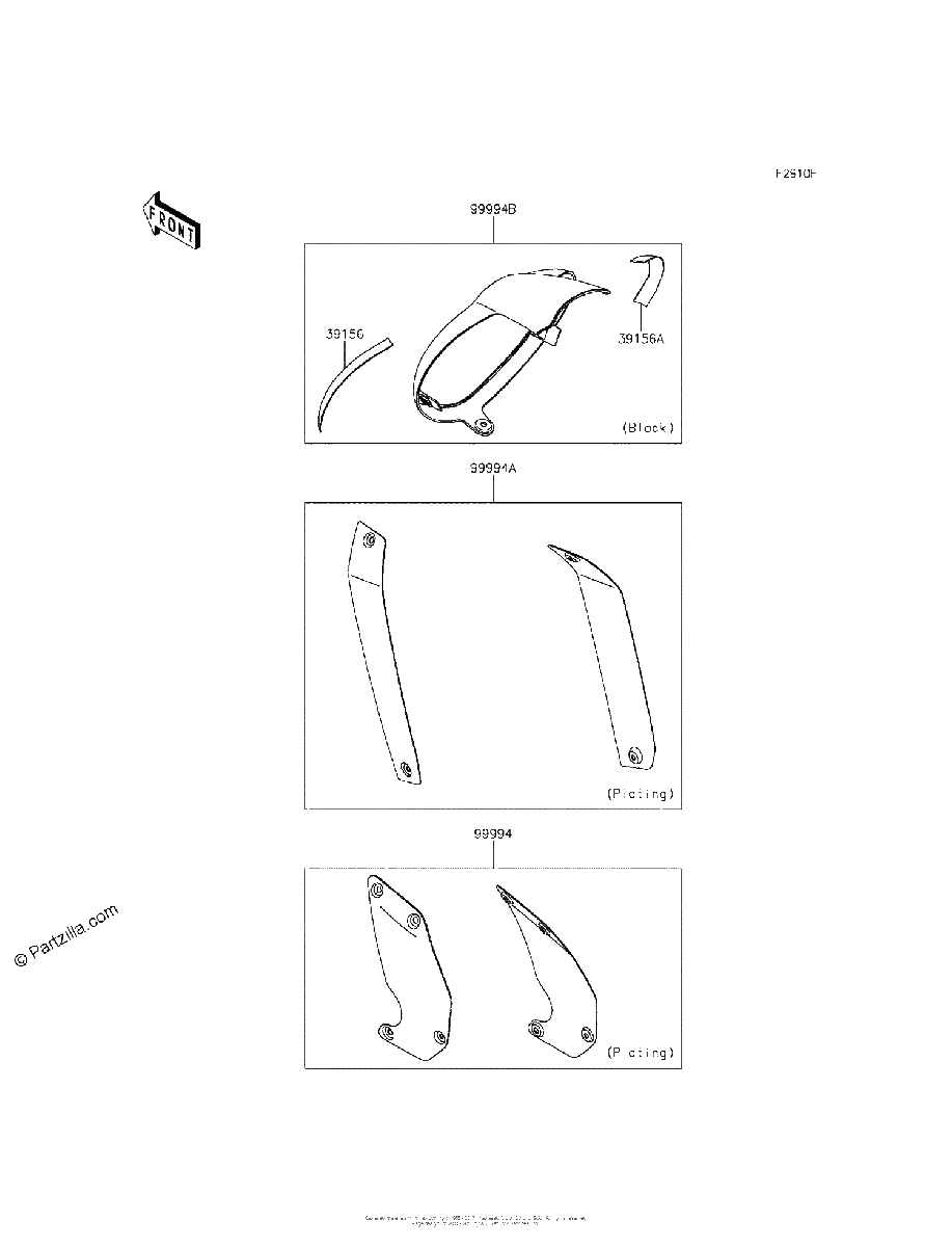 Diagrama de ACCESSORY OUTER COVER