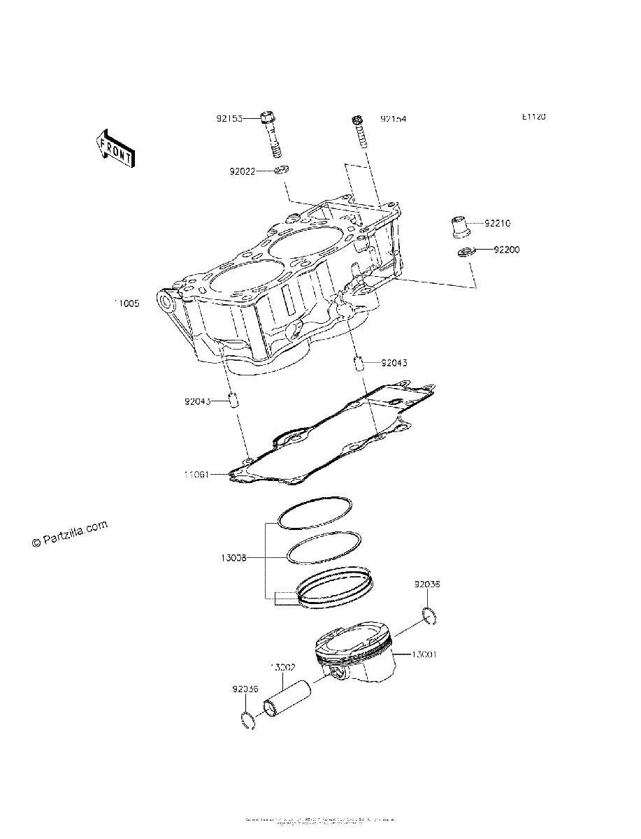 Diagrama de CYLINDER PISTON S
