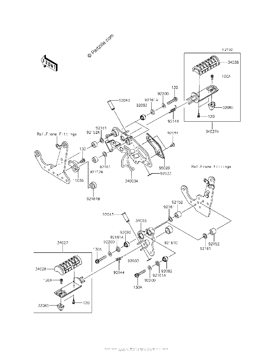Diagrama de FOOTRESTS