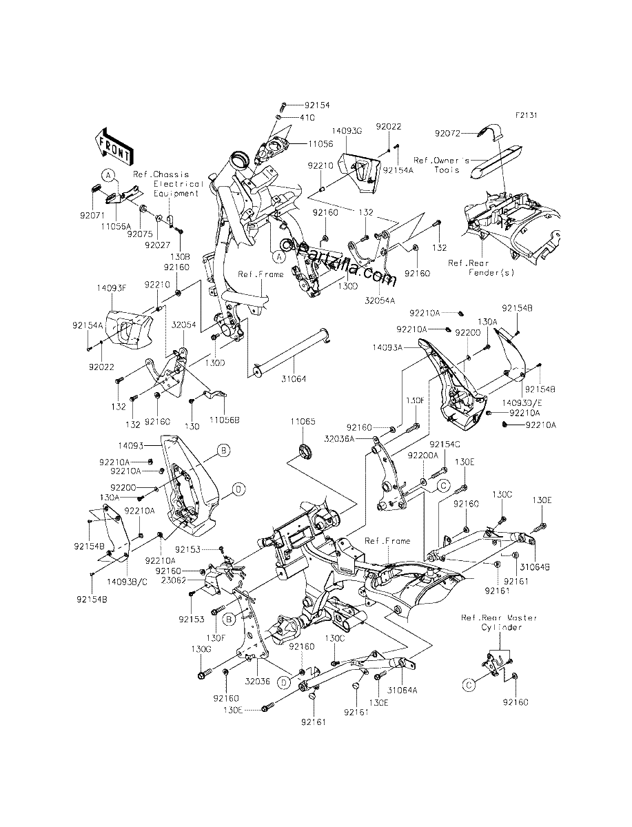 Diagrama de FRAME FITTINGS
