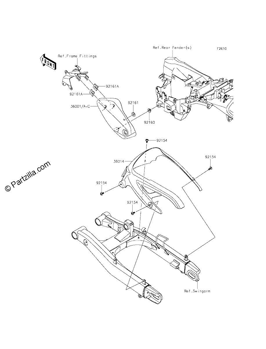 Diagrama de SIDE COVERS CHAIN COVER