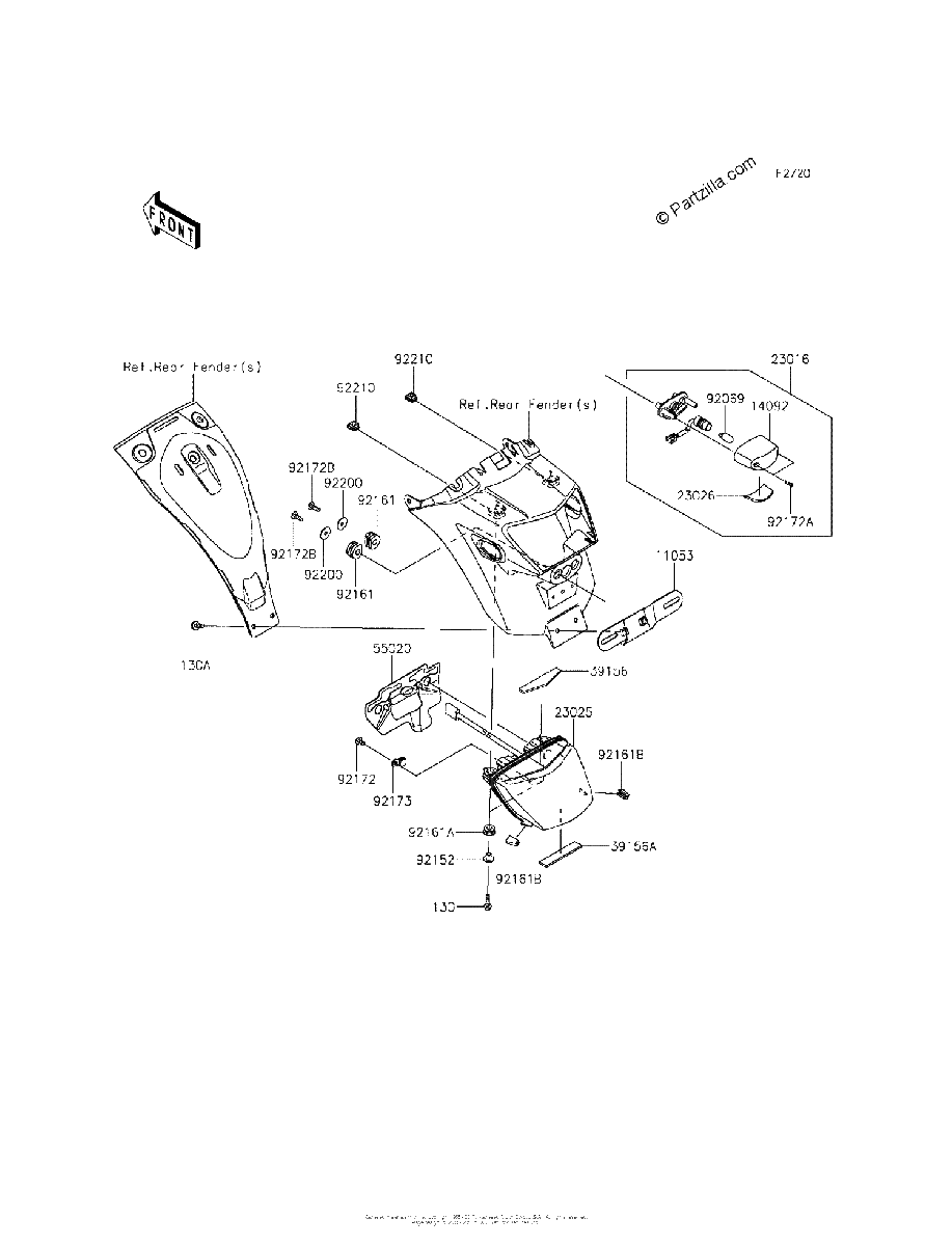 Diagrama de TAILLIGHT S