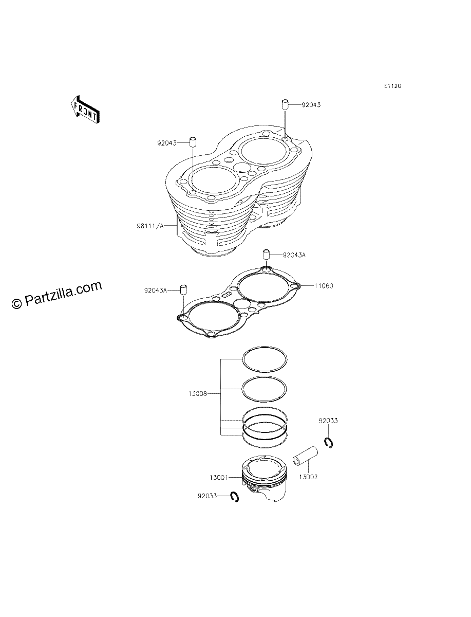 Diagrama de CYLINDER PISTON S