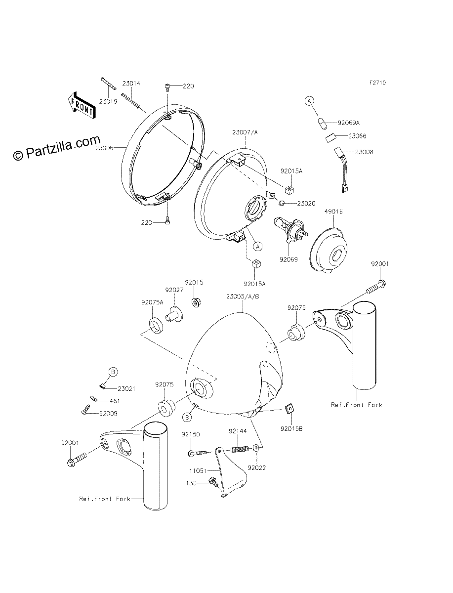 Diagrama de HEADLIGHT S