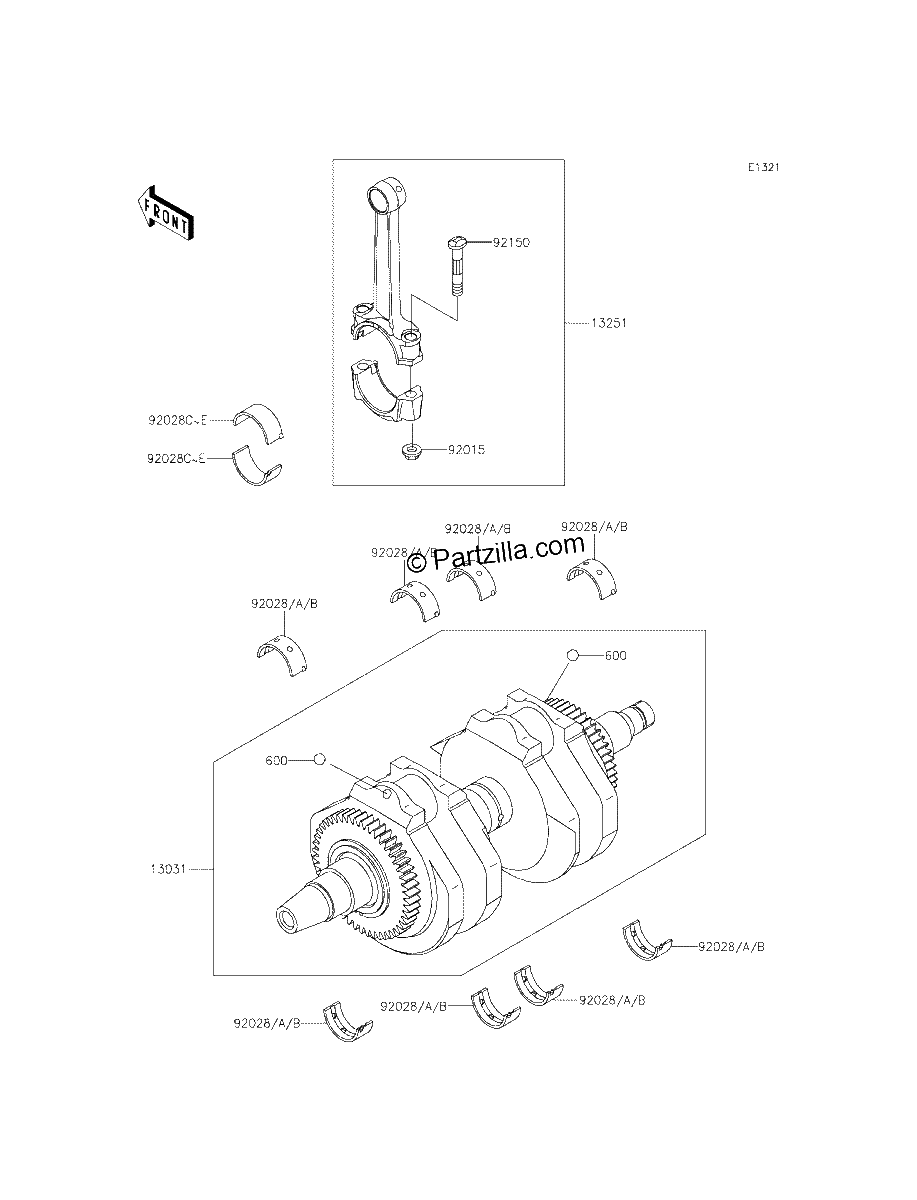 Diagrama de CRANKSHAFT