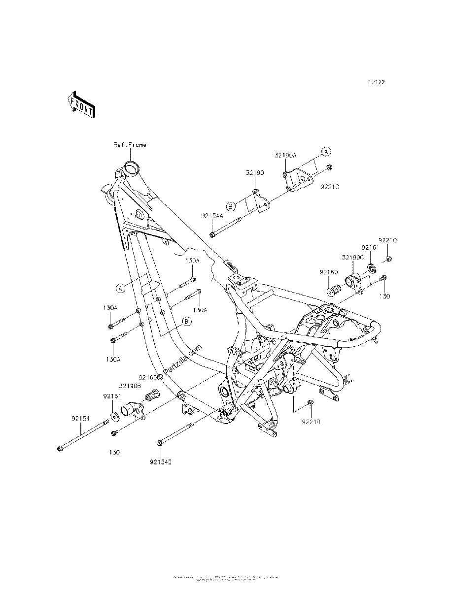 Diagrama de ENGINE MOUNT