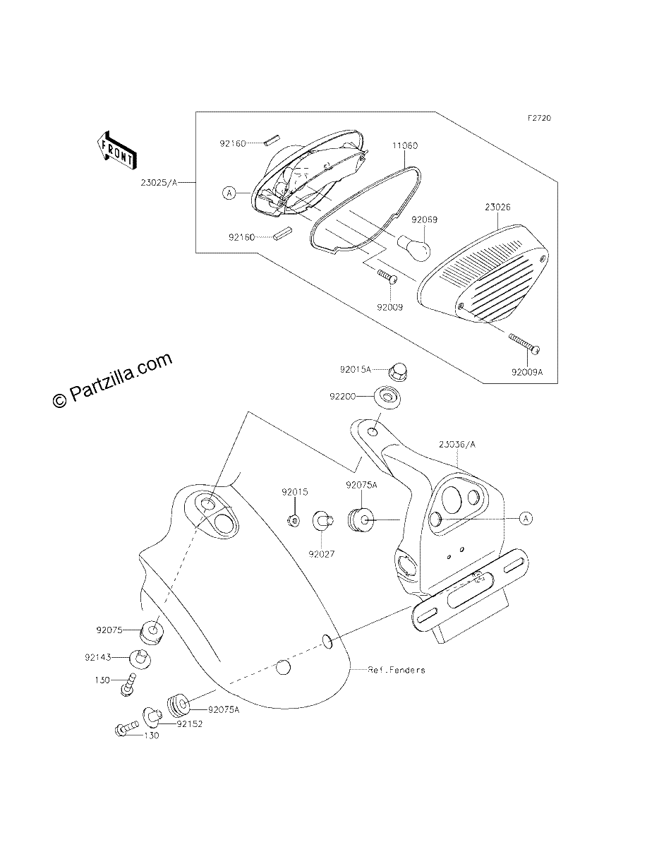Diagrama de TAILLIGHT S