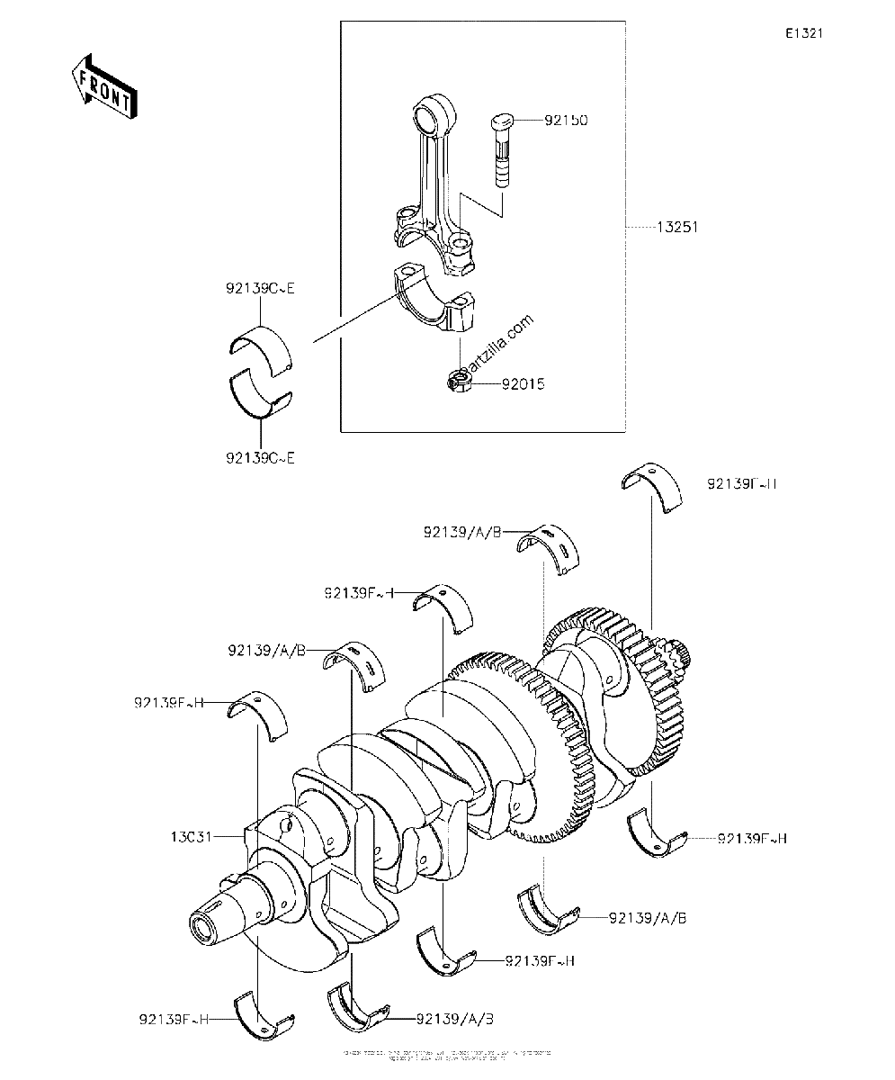 Diagrama de CRANKSHAFT