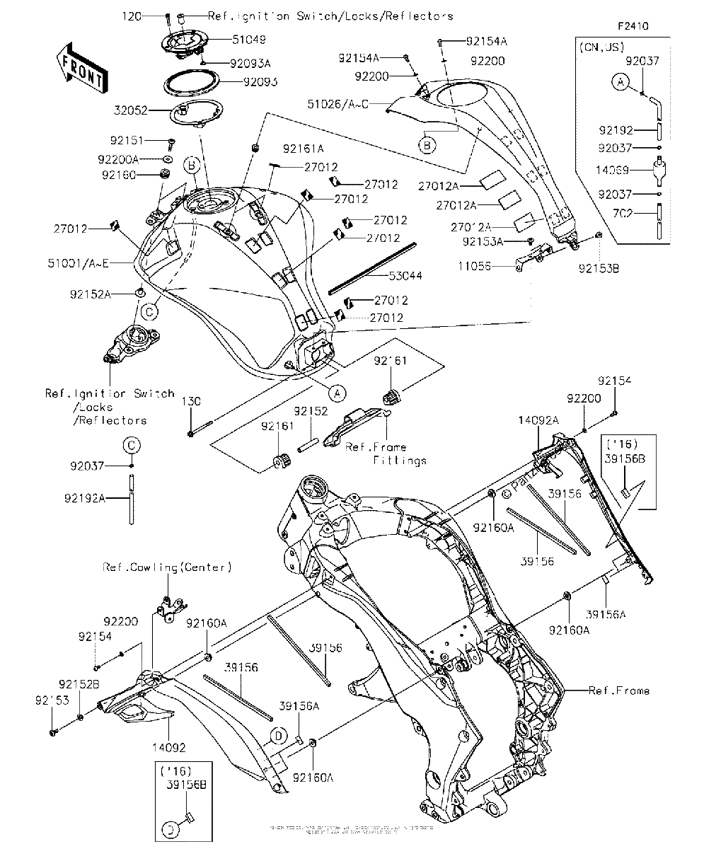 Diagrama de FUEL TANK 1 2