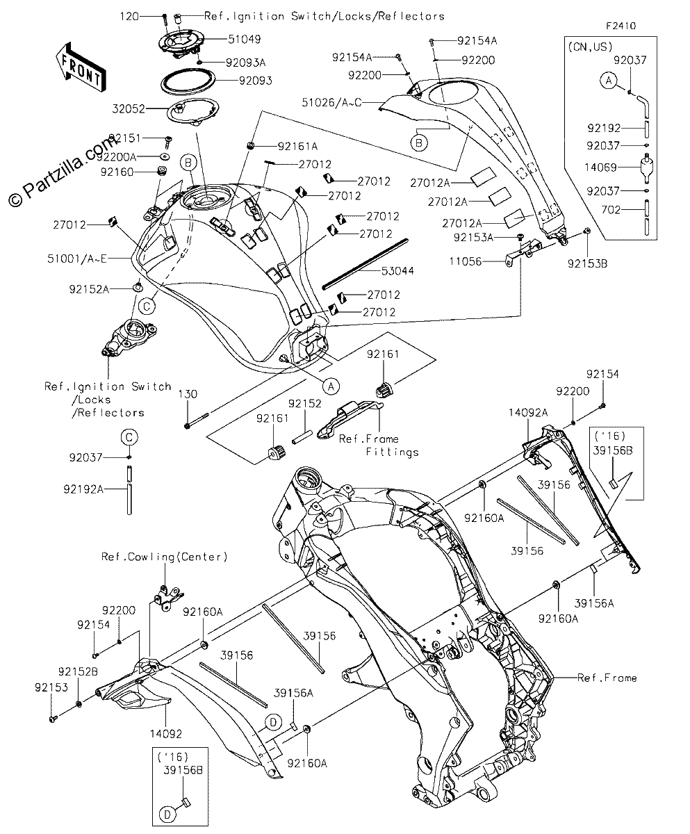 Diagrama de FUEL TANK