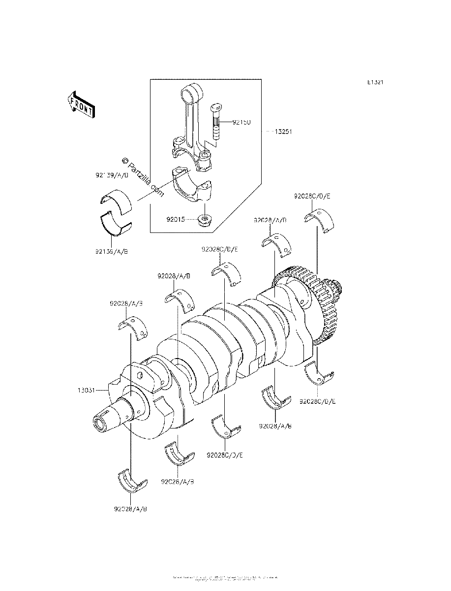 Diagrama de CRANKSHAFT