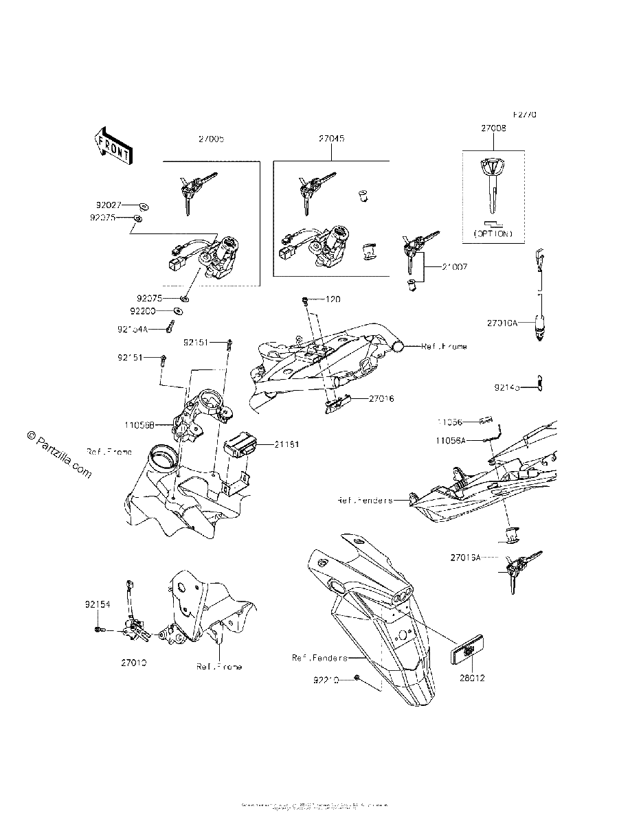 Diagrama de IGNITION SWITCH