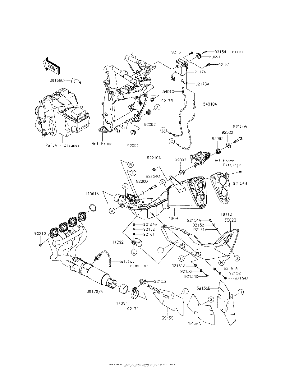 Diagrama de MUFFLER S