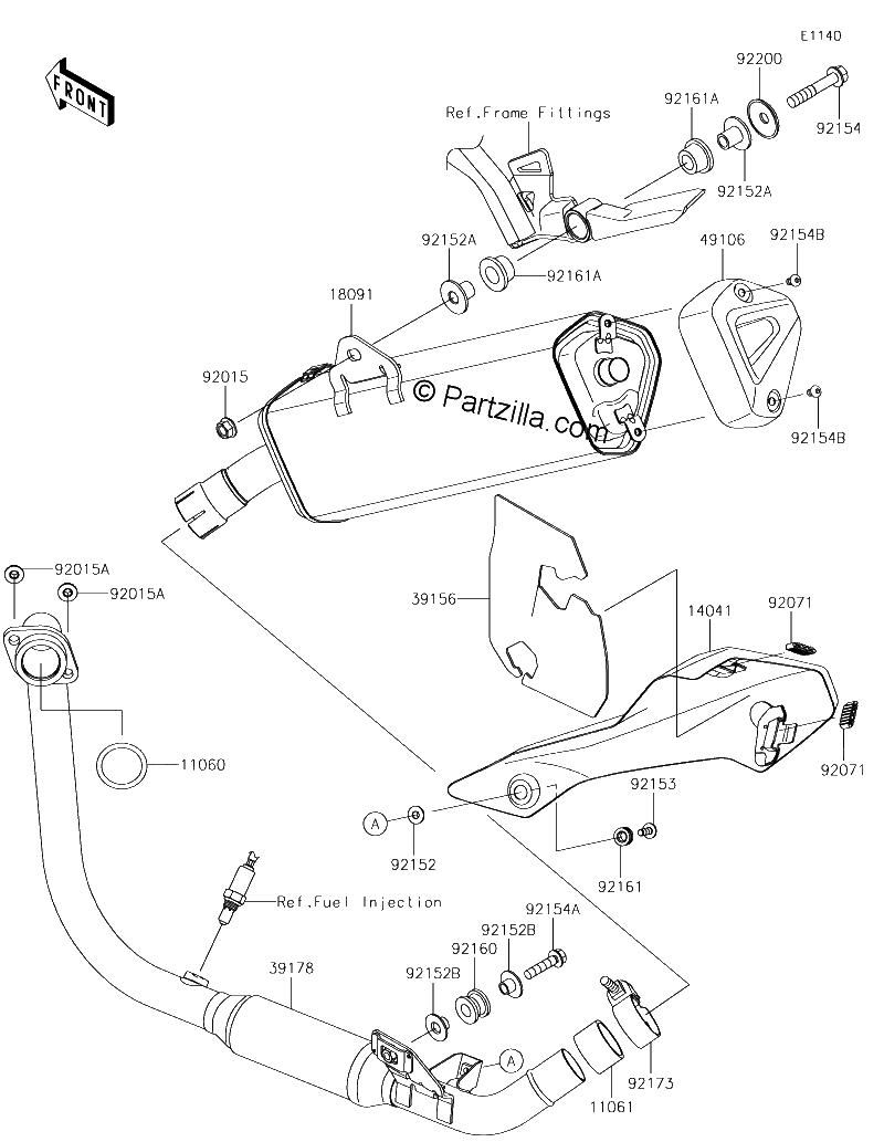 Diagrama de MUFFLER S