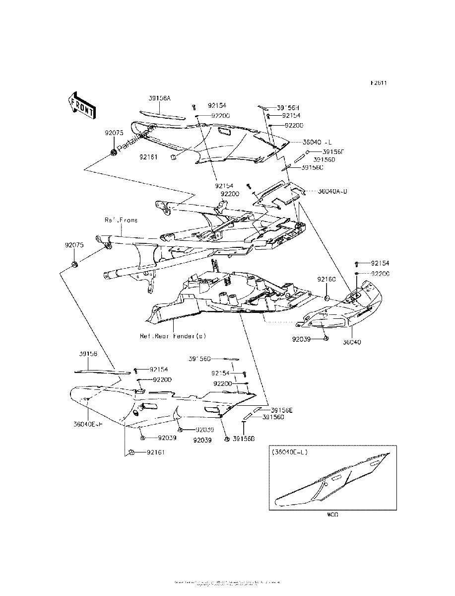 Diagrama de SIDE COVERS