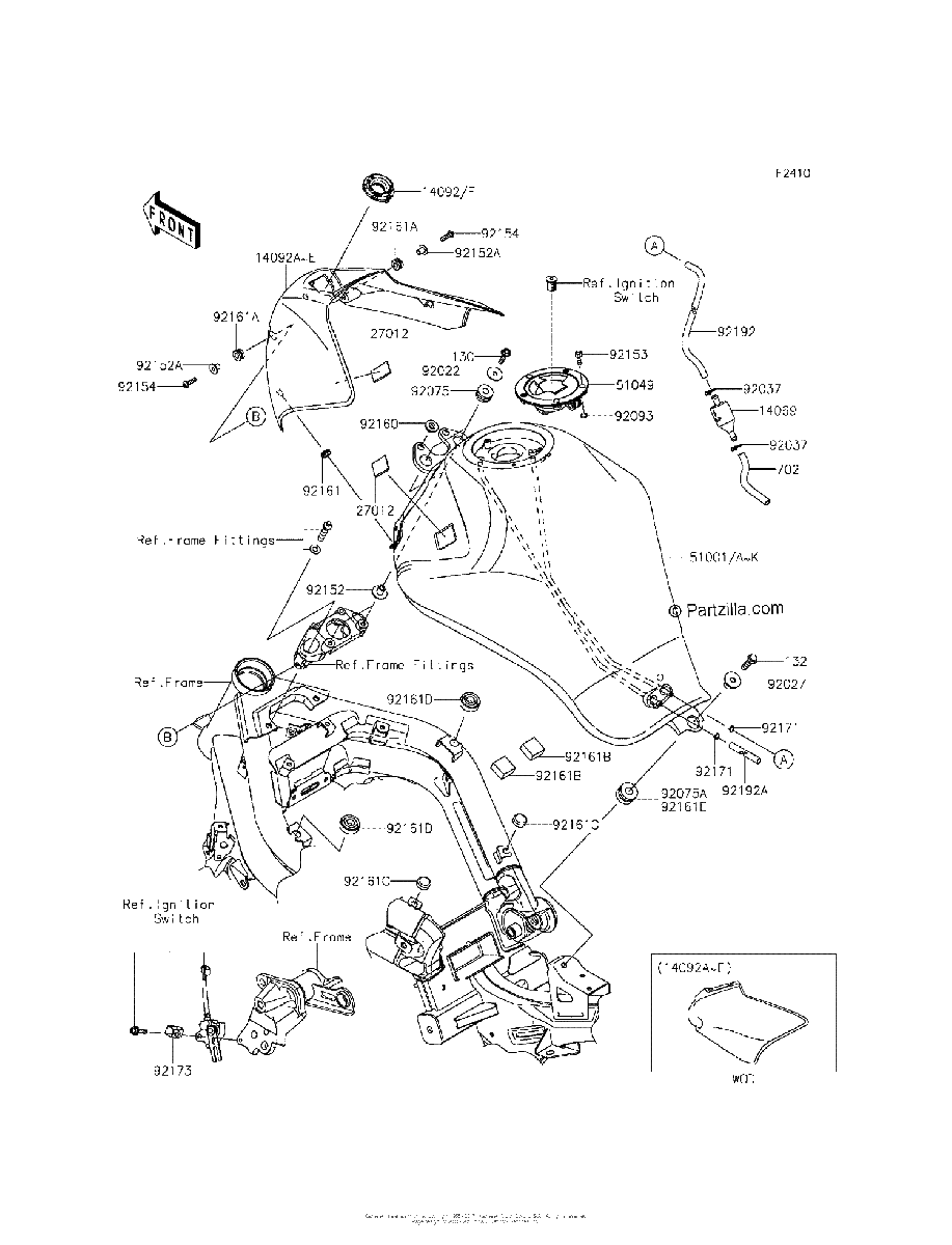 Diagrama de FUEL TANK