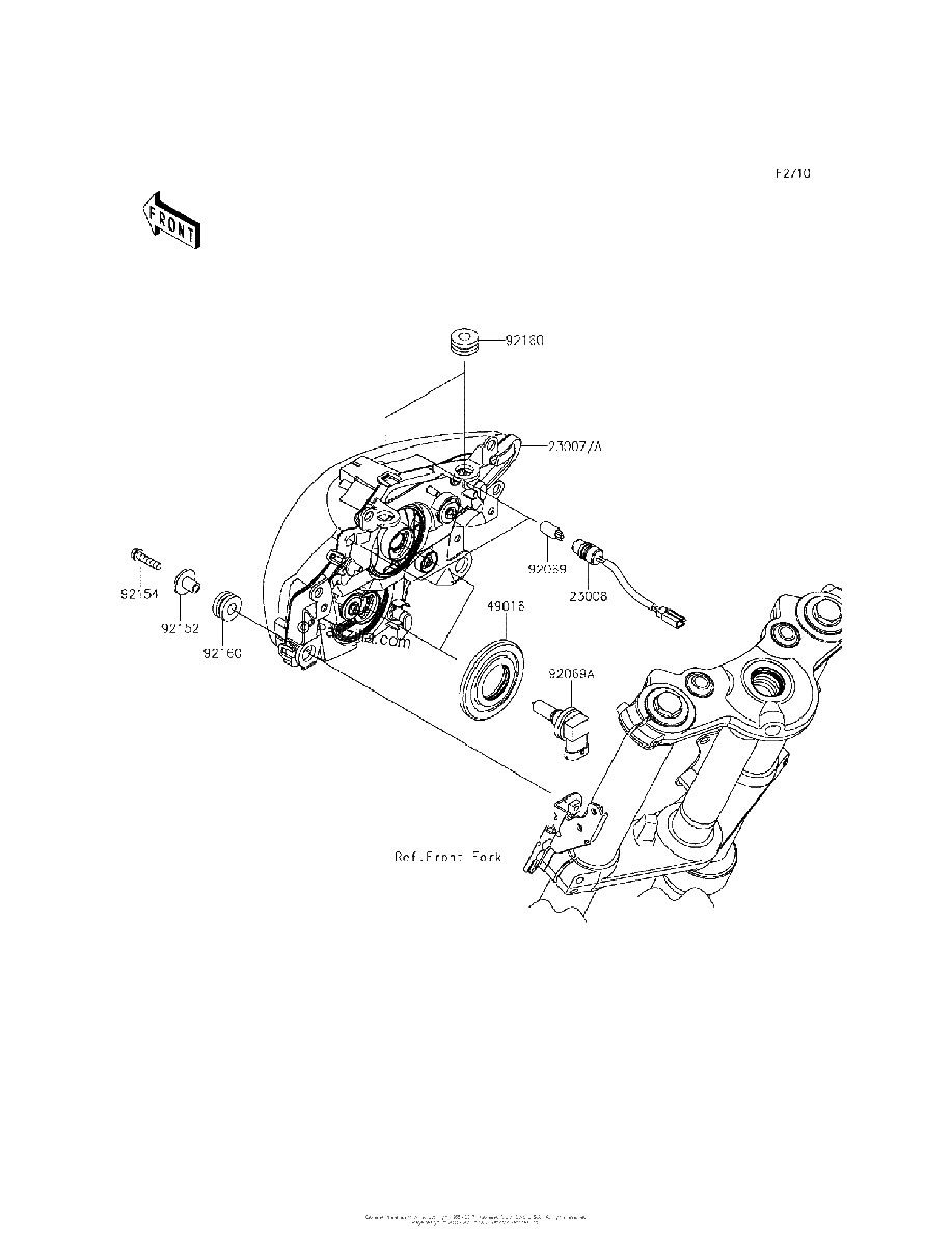 Diagrama de HEADLIGHT S