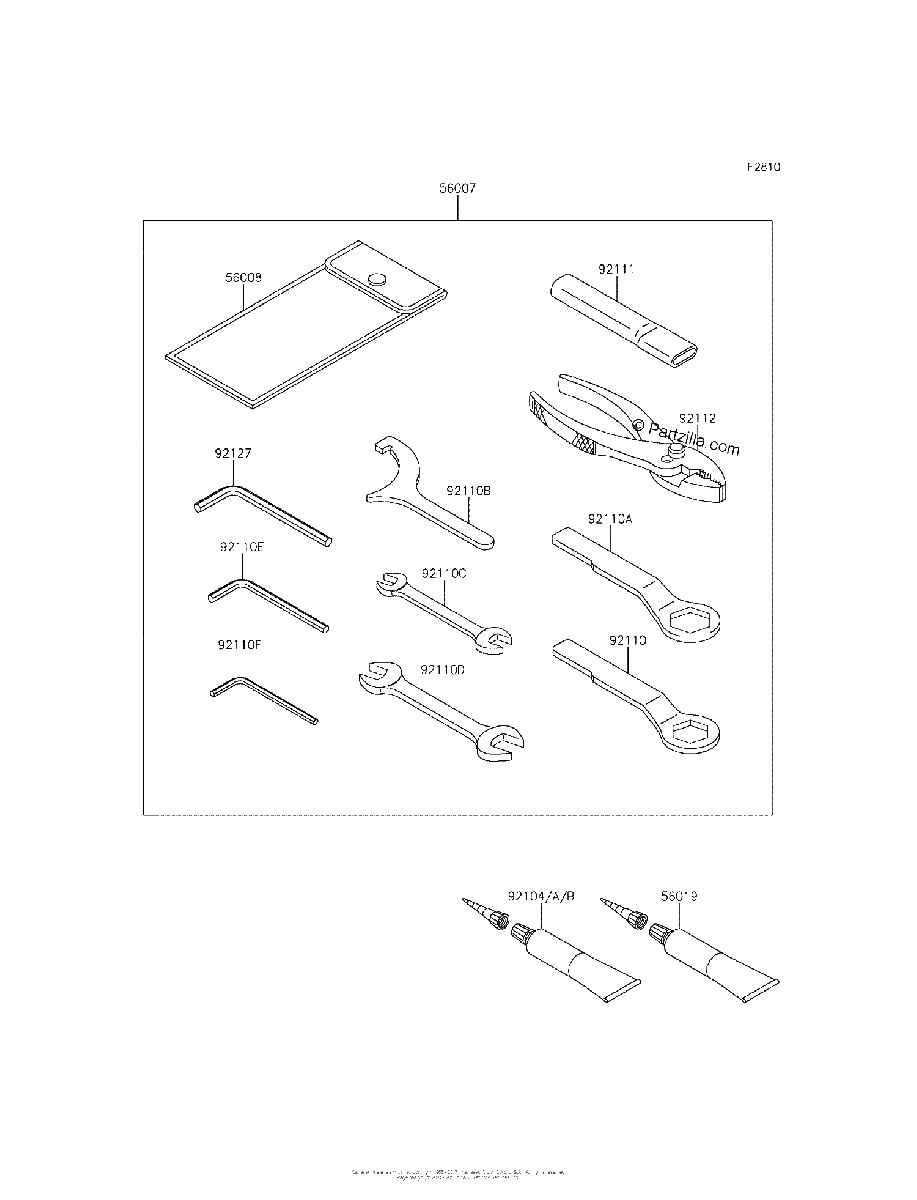 Diagrama de OWNER S TOOLS