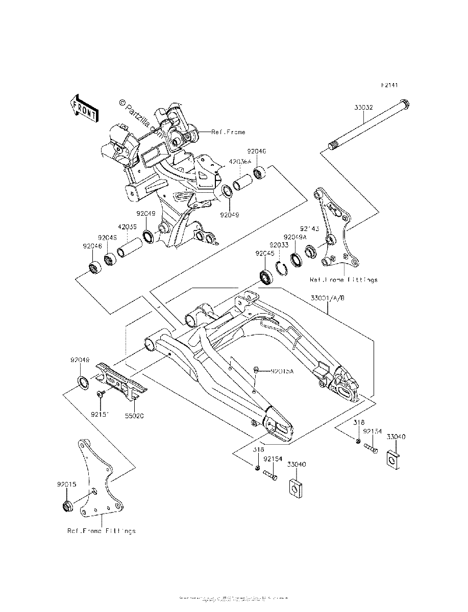Diagrama de SWINGARM