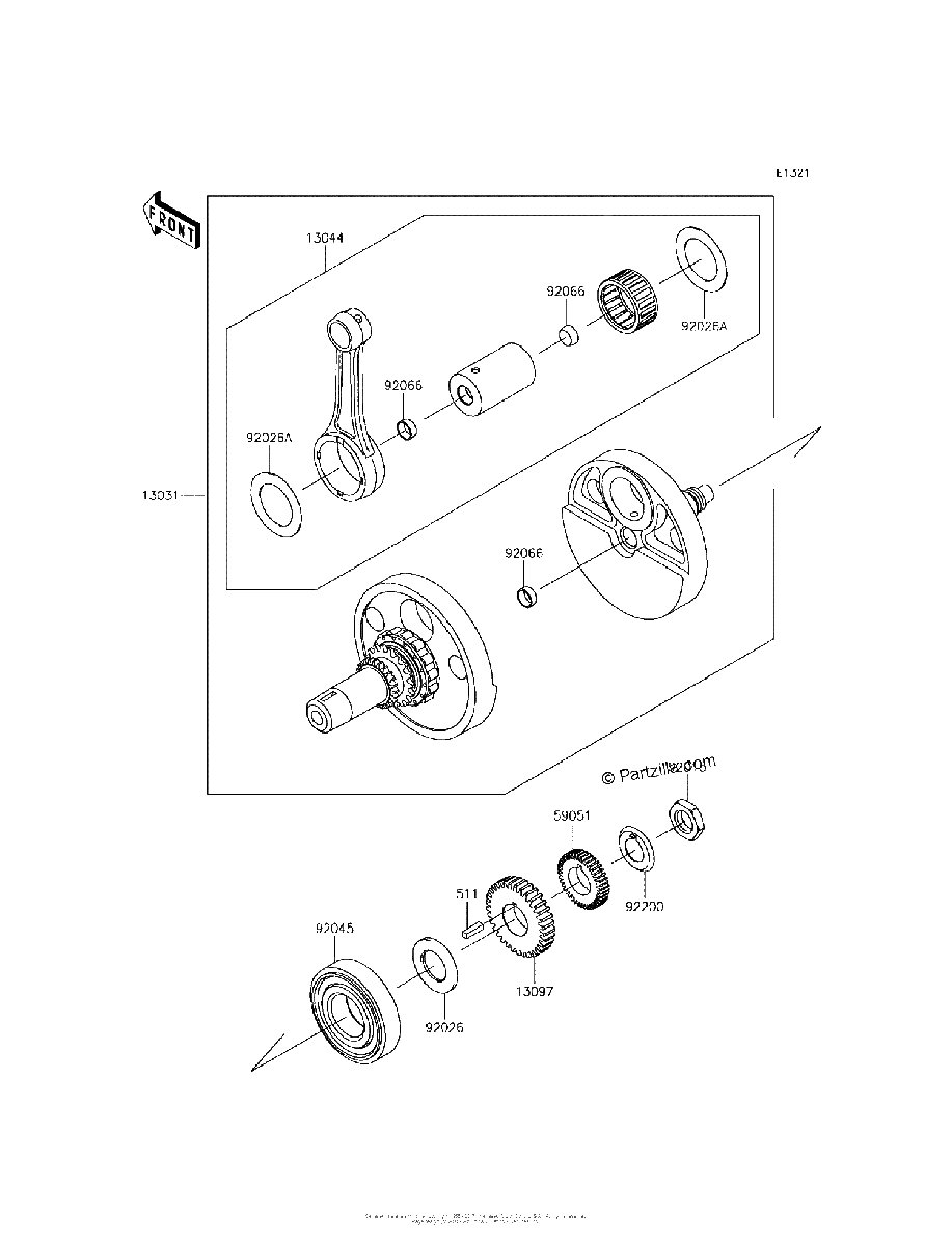 Diagrama de CRANKSHAFT