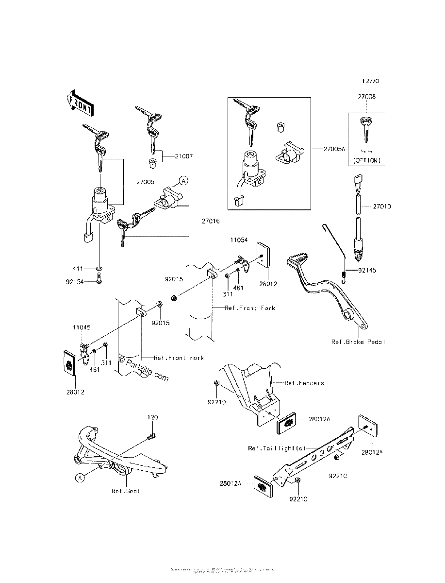 Diagrama de IGNITION SWITCH