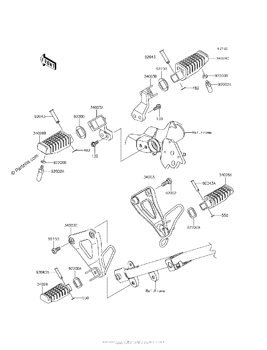 Diagrama de FOOTRESTS