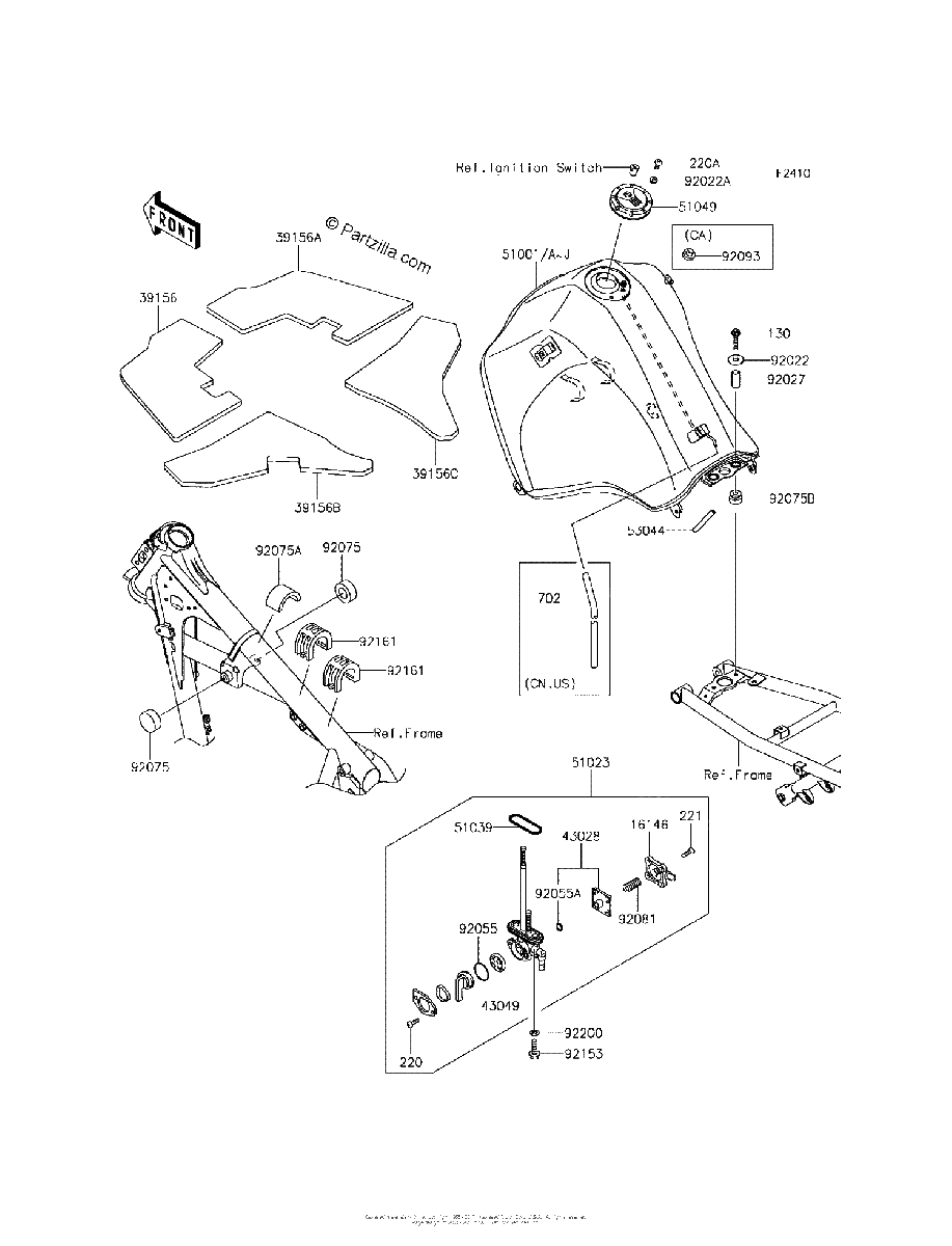 Diagrama de FUEL TANK