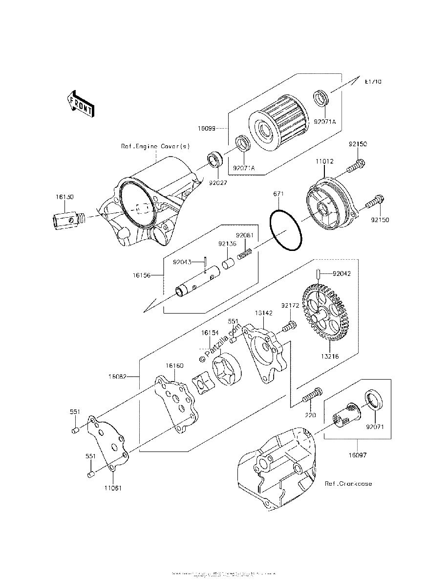 Diagrama de OIL PUMP
