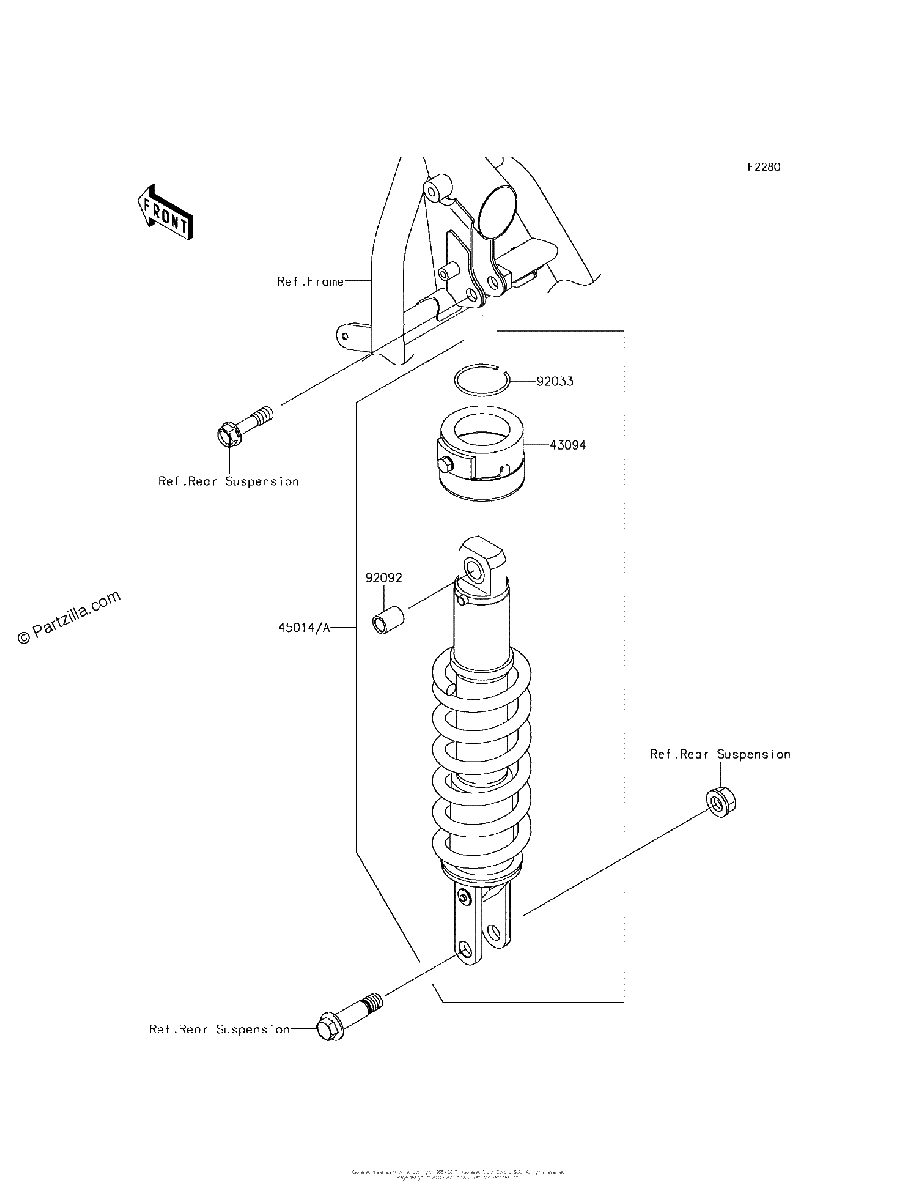 Diagrama de SHOCK ABSORBER S