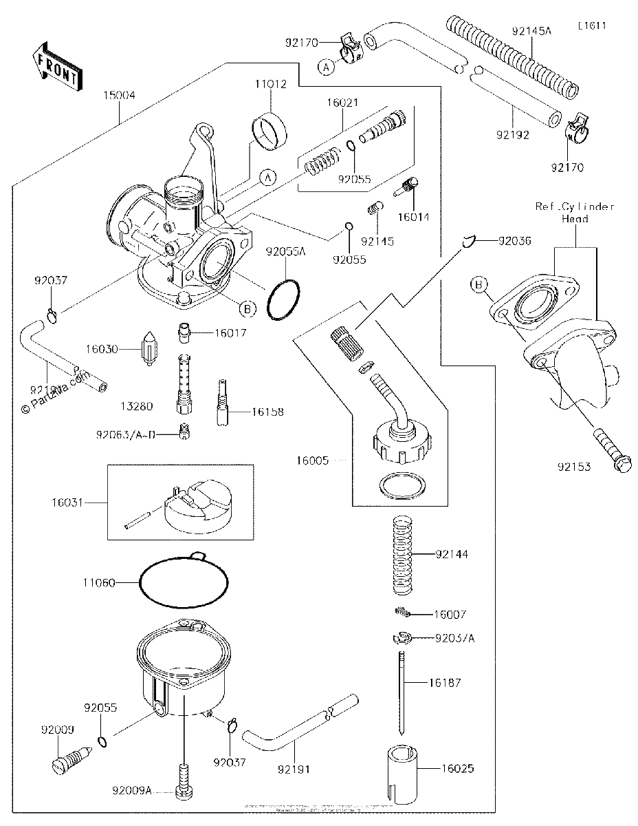 Diagrama de CARBURETOR
