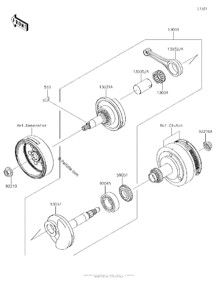 Diagrama de CRANKSHAFT