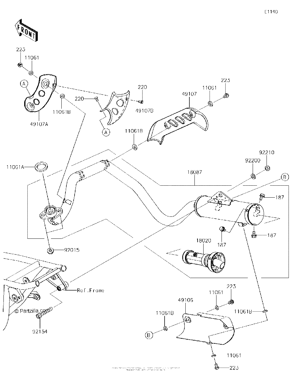 Diagrama de MUFFLER S