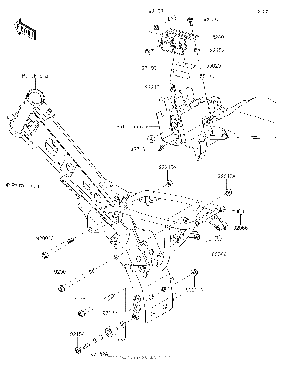 Diagrama de ENGINE MOUNT