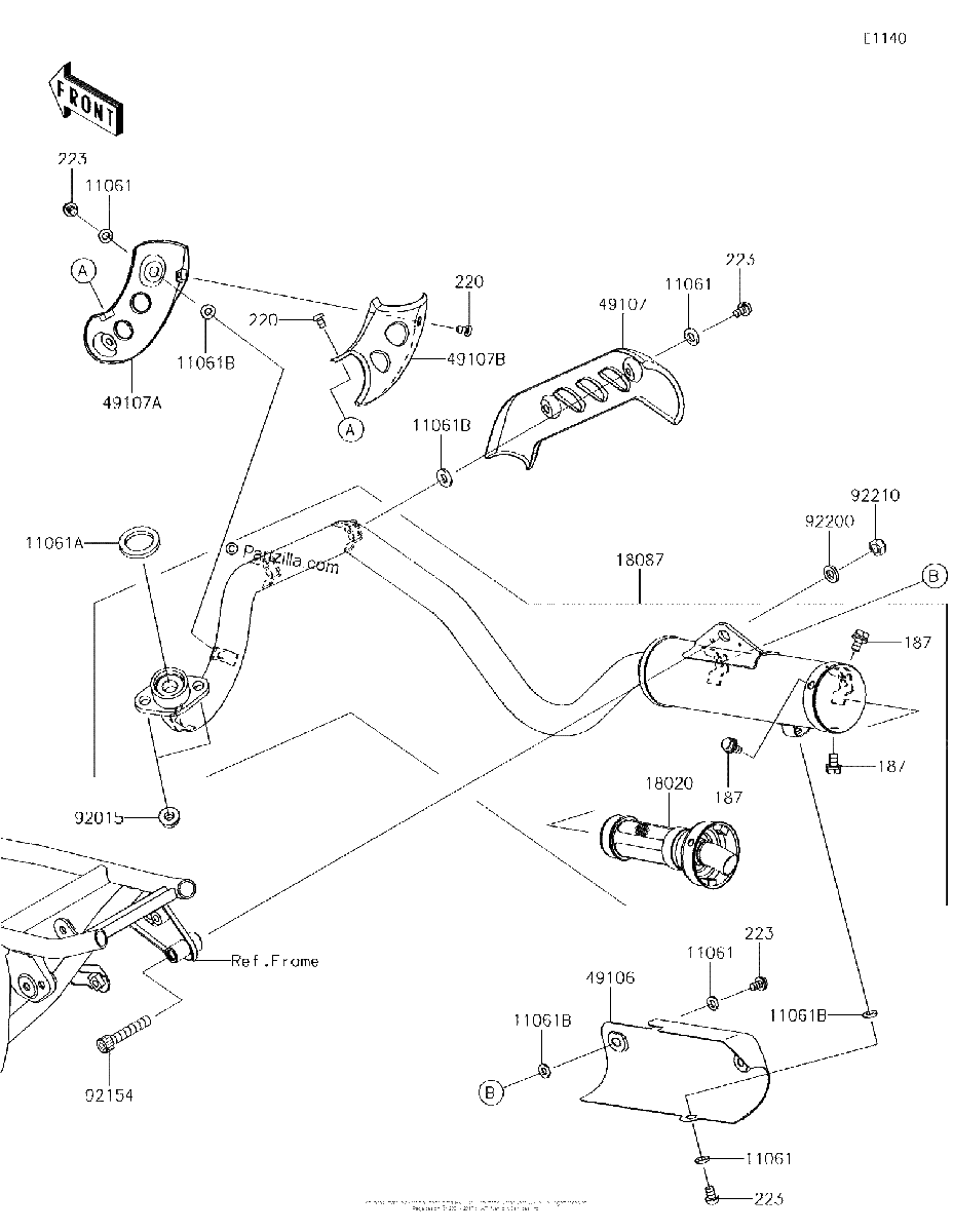 Diagrama de MUFFLER S