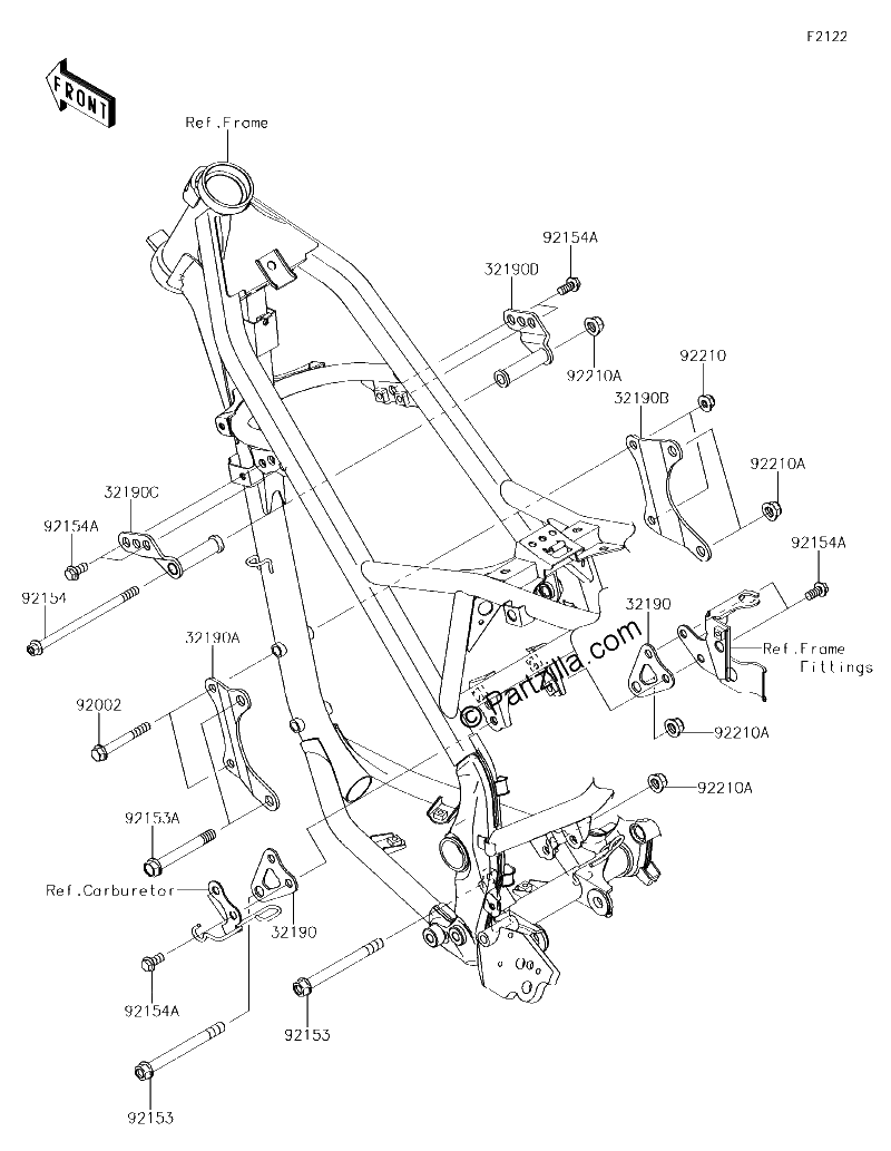 Diagrama de ENGINE MOUNT
