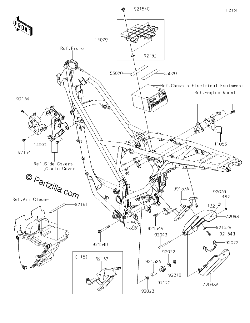 Diagrama de FRAME FITTINGS