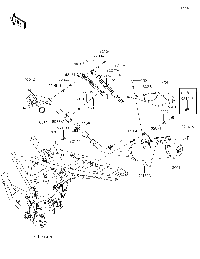 Diagrama de MUFFLER S